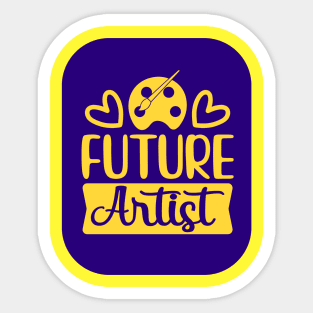 Future Artist Sticker